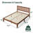 Sawiris Solid Wood Low Profile Platform Bed-890975984-807020606