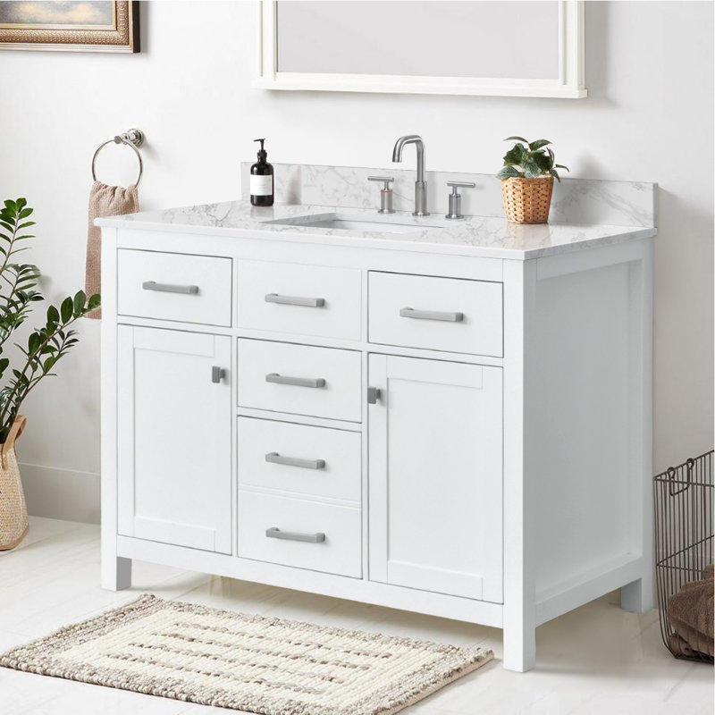 Spindell 48" Single Bathroom Vanity Base Only