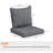 4-Piece Patio Chair Cushion and Cushion Set (Cushion Only)