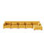 5 Seater Corduroy Corner Sofa -243912177-243912190