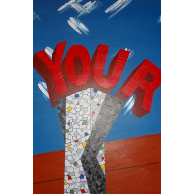 Close Your Eyes Painting by Eddie Bruckner