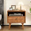 Table de chevet 21,89 po Mid-Century-130019722