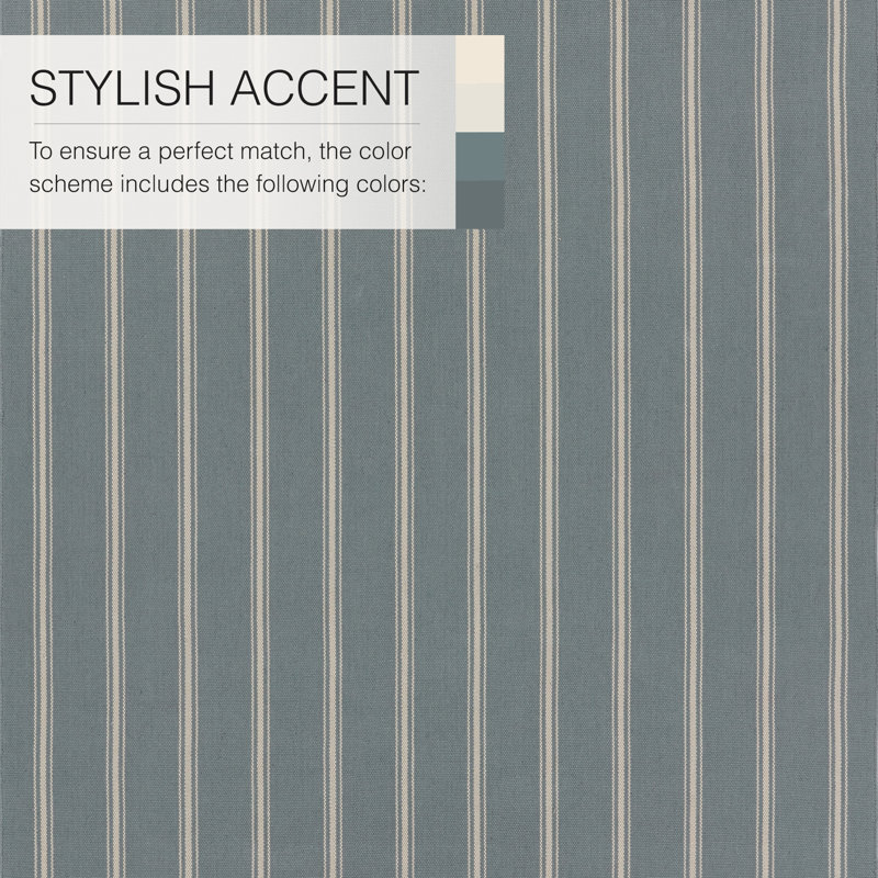 Striped Area Rug in Gray/Beige, Rectangle 9' x 12'