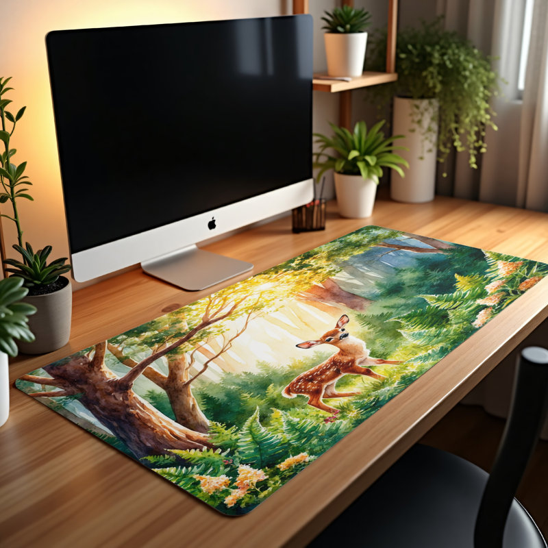 Polyester Desk Pad, 23.6x13.8