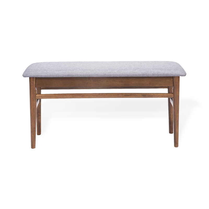 Banc rembourré en tissu Nijai