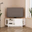 Teo Corner TV Stand – Space-Saving TV Unit for 43–48'' TVs, Compact Media Console with Open Shelves & Cabinet, Ready to Assemble, Available in 7 Colours-114254704