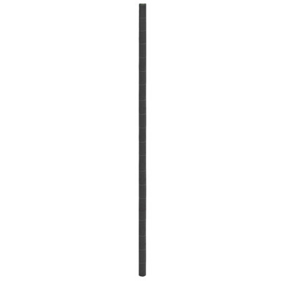 Vidaxl Weed Membrane Black 4X25 M PP