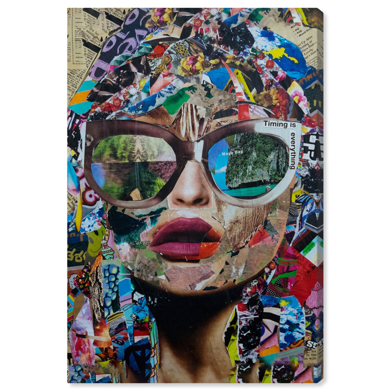 " Katy Hirschfeld Timing Is Everything ", 30" H x 20" W x 1.5" D