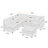  Cann 6-Piece Upholstered Modular Sectional Couch With Ottoman-506443655