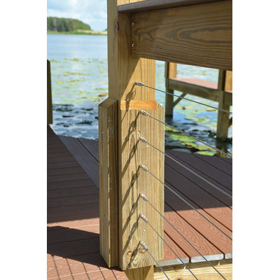 1.8'' H x 3000'' W Stainless Steel Metal Gate