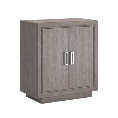 Armoire de rangement, finition grise