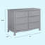Commode double 6 tiroirs Kalani-1669361699