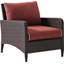 Fauteuil patio avec coussins Mosca-50208581