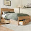 Structure de lit avec 6 tiroirs Modern-129199340