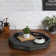 20" Large Solid Wood Table/Ottoman Tray