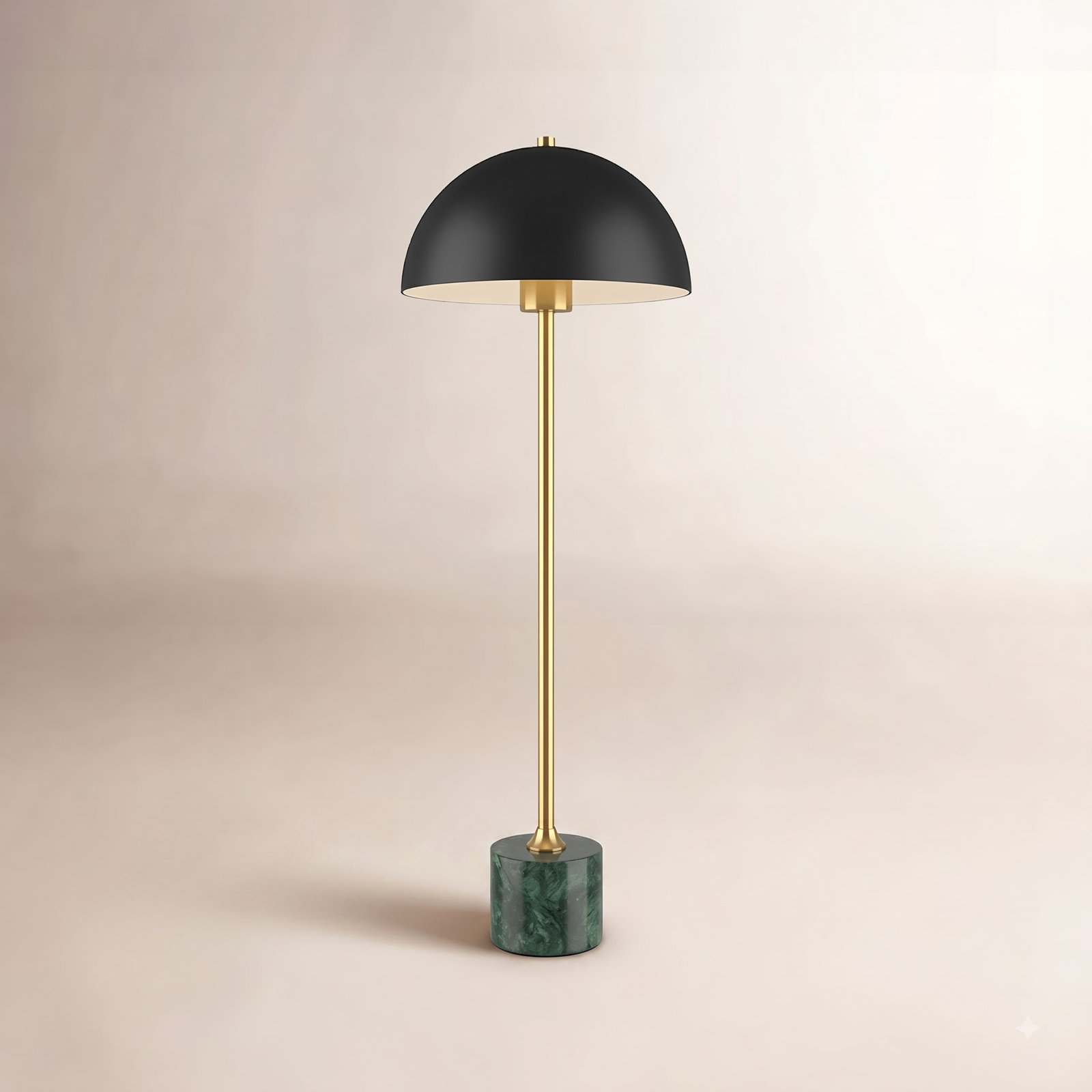 Marble Buffet Lamp, Green