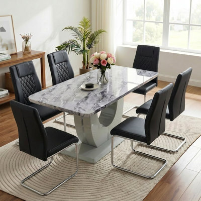 Ensemble repas 7 pièces Kimara