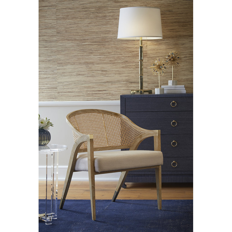 Edward Linen Armchair, Natural