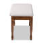 Polyester Blend Upholstered Bench-994576472-994576455