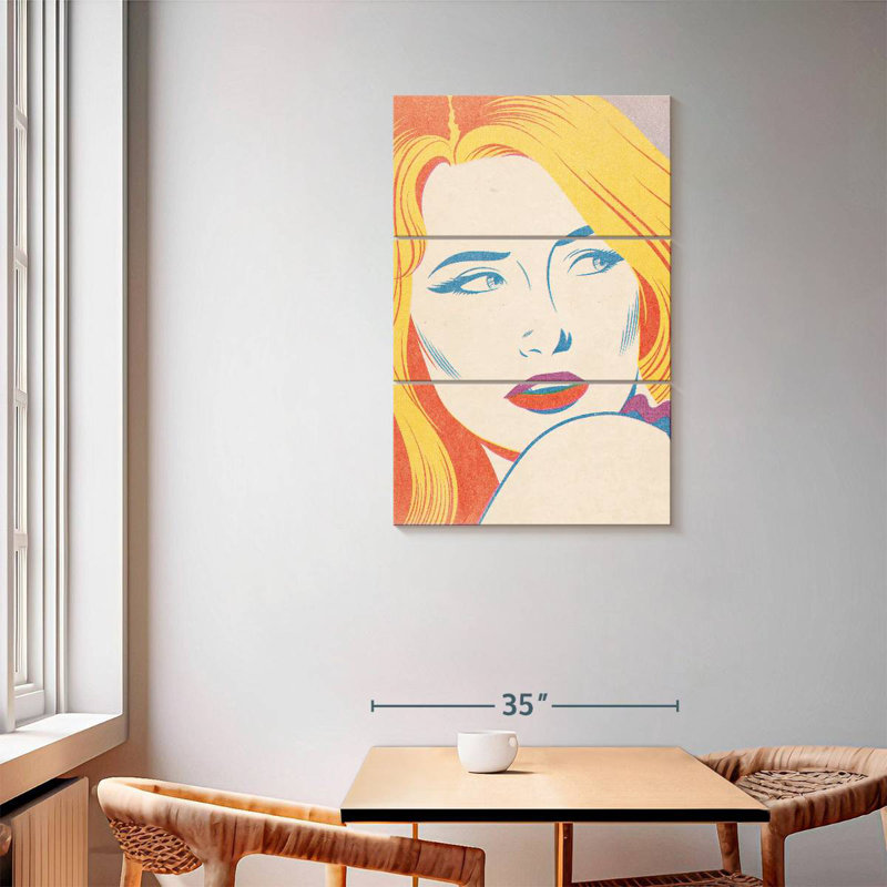 Leisha Woman, 57" H x 36" W