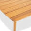 Table de salle à manger d'extérieur carrée en eucalyptus de 55 po Rachel 