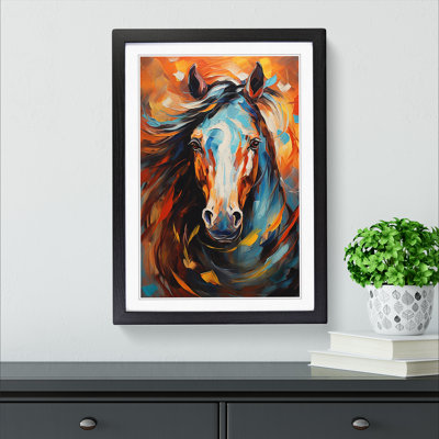 Horse Expressionism No.2 - Framed Print