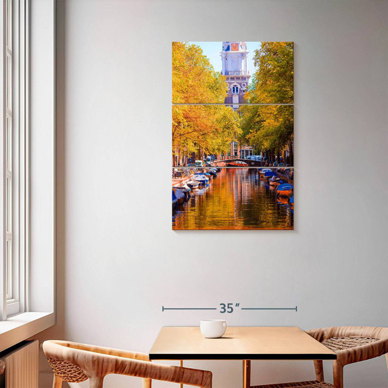 Canal Sireci Groenburgwal, H 57 po x l 36 po