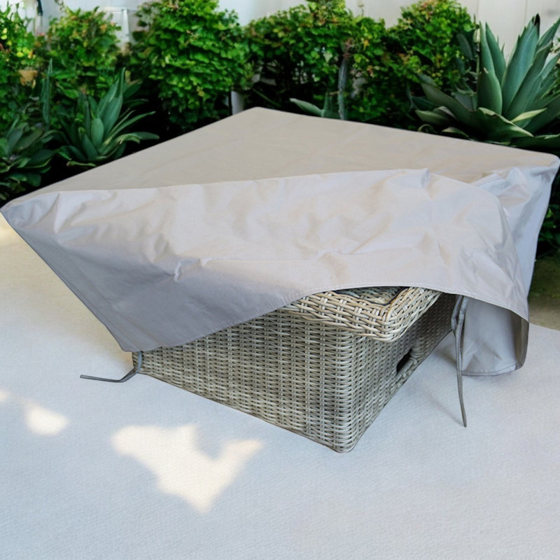 Table Cover for Adjustable Lounging Set - Table only cover for HI-Low Tables Square