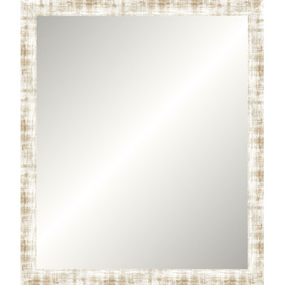 Faded White Legacy Mirror