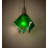 8" Wide Handkerchief Aventurine Mini Pendant