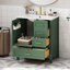 Ensemble de meuble-lavabo avec lavabo 30 po, armoire de rangement pour salle de bain avec porte à fermeture douce, 3 tiroirs à fermeture douce et plateau amovible, structure en bois massif-1380683774