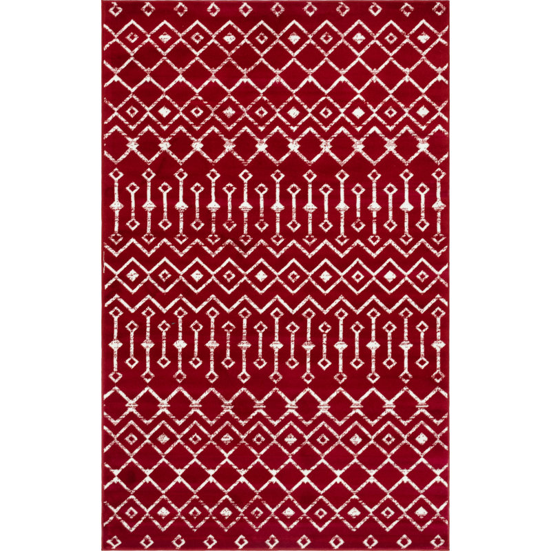 Moroccan Area Rug, Rectangle 152 x 244cm