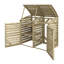 Wooden Single Bin Store