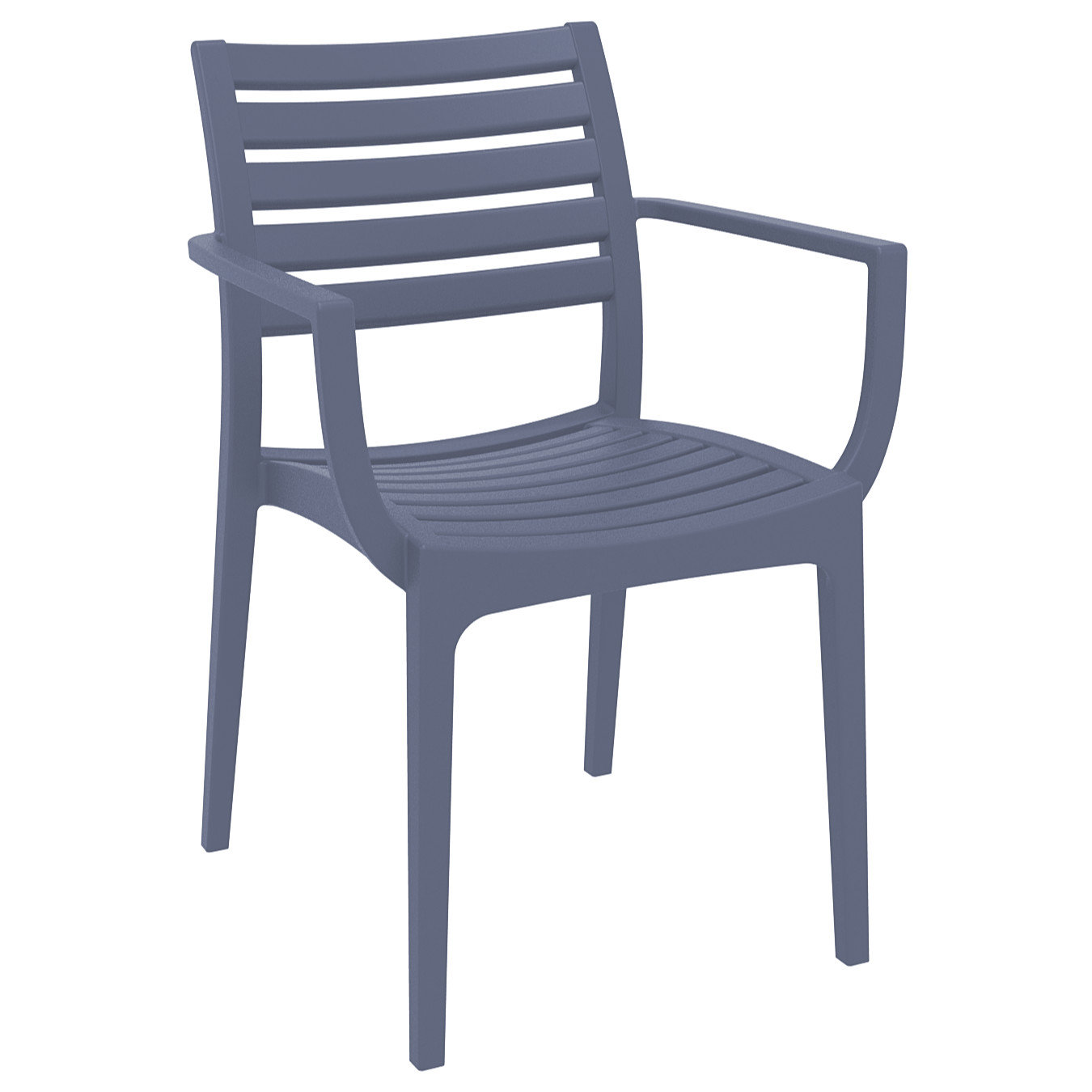 Seneca 24" Patio Bistro Set,  Dark Gray