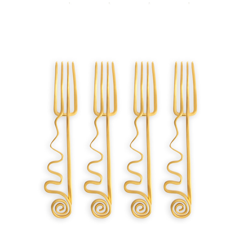 Spirale Brass Specialty Fork