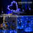 2 Pack LED Fairy Lights Battery Operated, String Lights Waterproof 7 Feet 20 Led Firefly Starry Lights For Wedding Party Bedroom Garden Christmas Decoration-1196223576