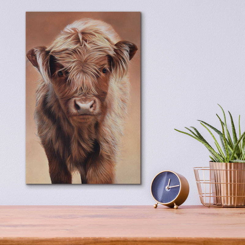 Art épique «Angus» par Sam Dolman, mur en verre acrylique «Angus» par Sam Dolman