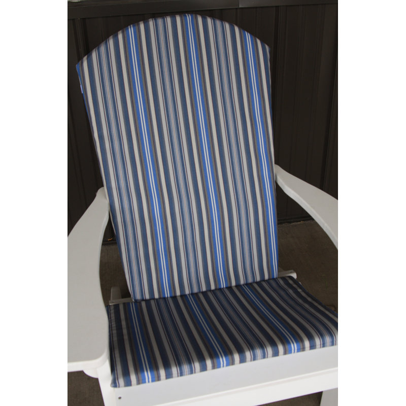 Coussin de chaise Adirondack Agora, bleu