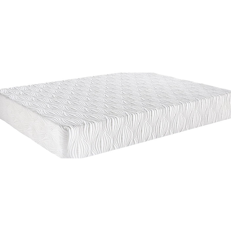 Gel - Memory Foam Full Mattress, 7 Inch Support Layer For Durability, Cooling Regulation, Roll Compressed And Fast Setup, White Design Structure, Breathable , Easy Unpack Expand,