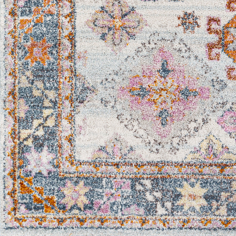 Annika Oriental Rug with Center Medallion, Rectangle 2' x 3'