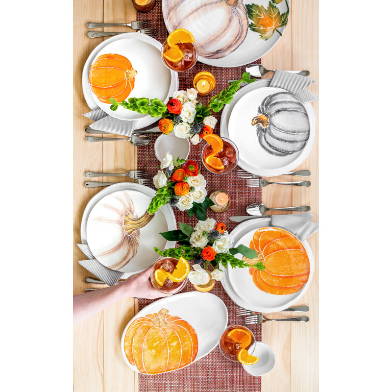Pumpkins Terra Bianca Platter