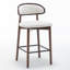 Tabouret de comptoir en bois massif-1970134082