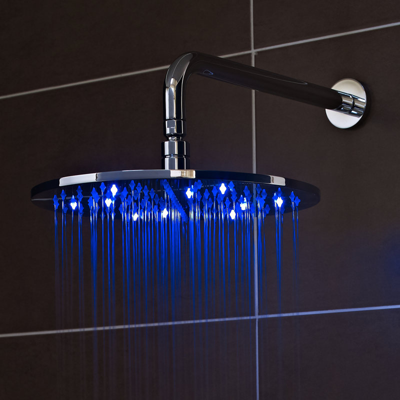 Full/Standard Fixed Shower Head, 30cm W x 58 cm H x 30 cm D
