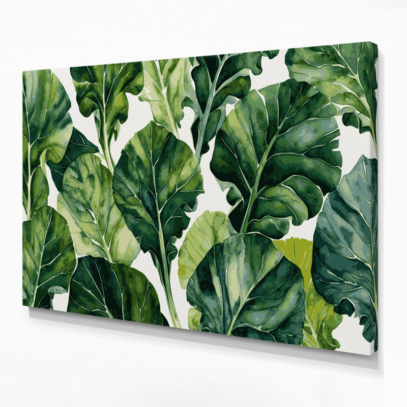 Art mural sur toile Green, H 11 po x l 14 po