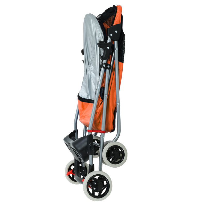 Pet Stroller, Orange