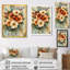Fleurs abstraites d'automne, Infinit Balance I - Fleurs, art mural-324470920-324471025-324471031