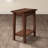 Eftim Plantation-Grown Mahogany End Table