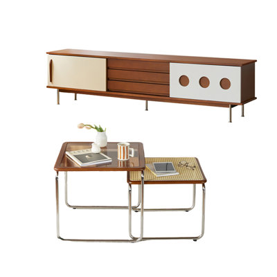 Table basse Creative avec meuble télé