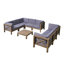 Ensemble de conversation modulaire 9 pièces Carlton-768014394