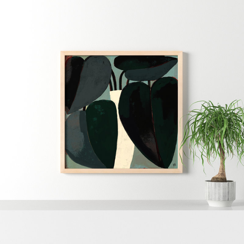 Fall Plant by StudioM, Brown, 36" H x 36" W x 1.25" D